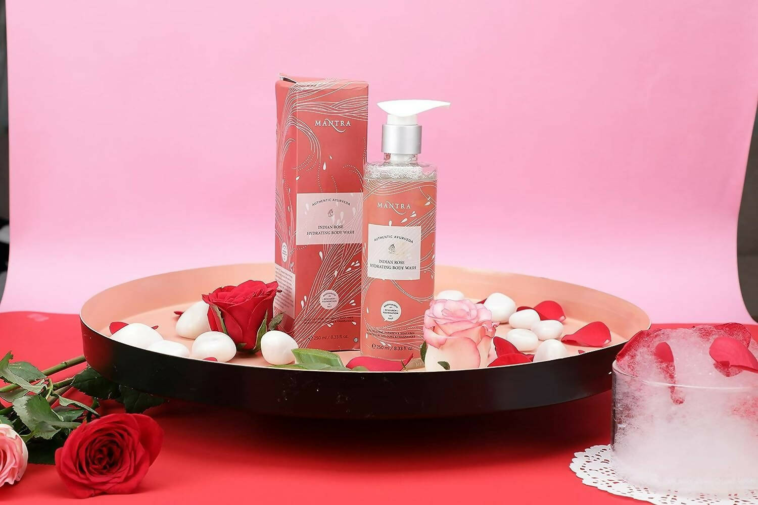 Mantra Herbal Indian Rose Hydrating Body Wash - Distacart