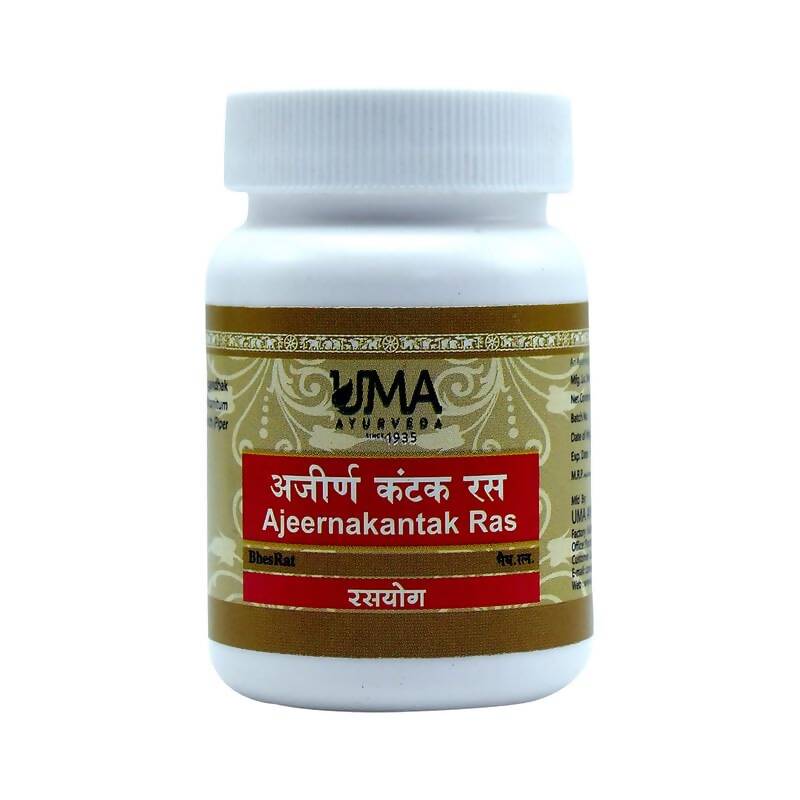 Uma Ayurveda Ajeernkantak Ras Tablets - Distacart