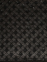Thumbnail for Mitera Checked Embellished Sequinned Heavy Work Saree - Distacart