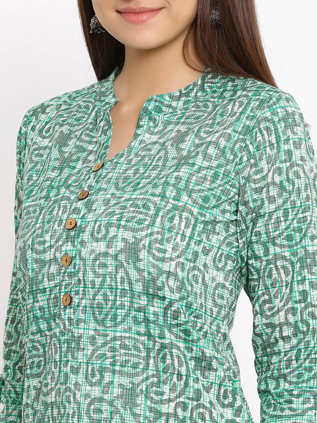 HERE&NOW Paisley Printed Straight Kurta - Distacart