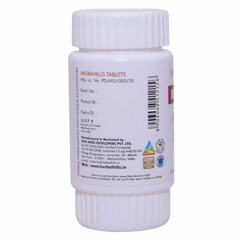 Migrahills Migraine Support 60 Tablets