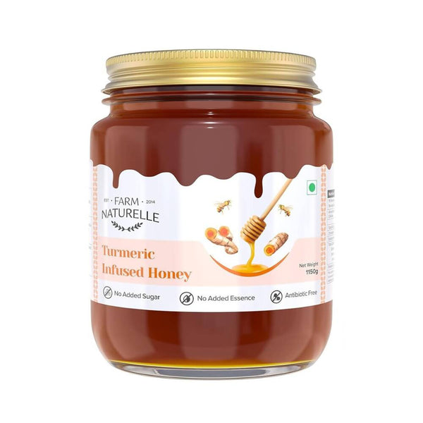 Farm Naturelle Turmeric Infused Honey - Distacart