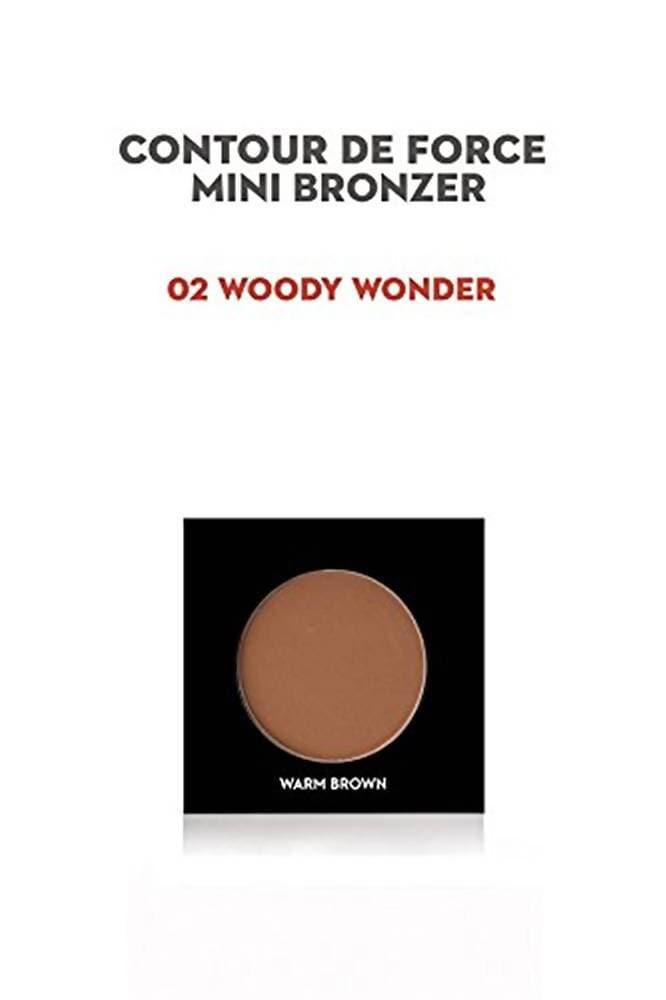 Sugar Cosmetics Contour De Force Mini Bronzer - 02 Woody Wonder - Distacart