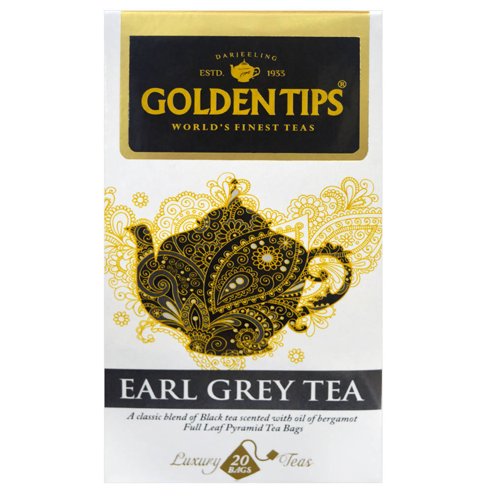 Golden Tips Full Leaf Pyramid - Tea Bags - Distacart