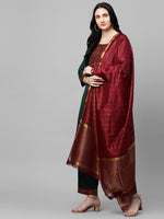 Thumbnail for Kalini Women Green Ethnic Motifs Printed Kurta with Palazzos & With Dupatta - Distacart