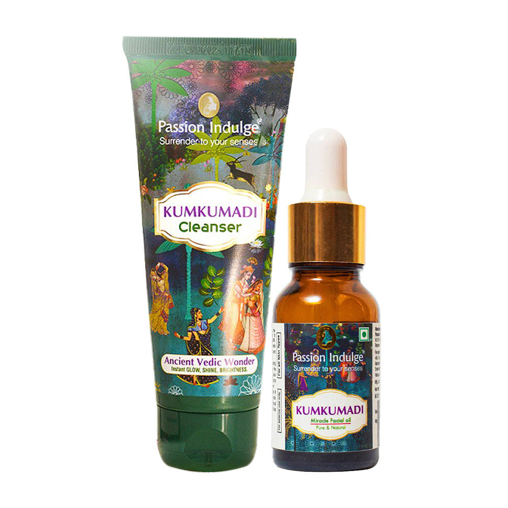 Passion Indulge Kumkumadi Glowing Skin For Women Combo - Distacart