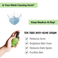 Thumbnail for Natural Vibes Tea Tree Acne & Repair Face Serum - Distacart