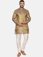 Thumbnail for Sethukrishna Blue Kurta with Pyjamas For Men - Distacart
