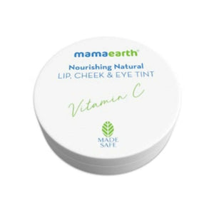Mamaearth Nourishing Natural Lip Cheek & Eye Tint With Vitamin C & Cocoa-Coco Nude - Distacart