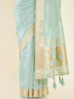 Thumbnail for Soch Woven Design Zari Tissue Kota Saree - Distacart