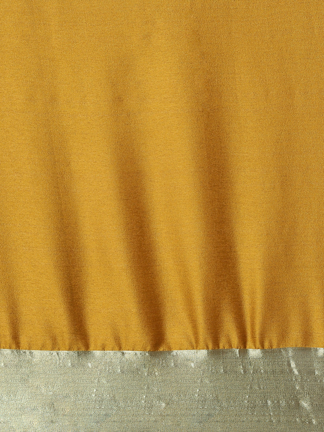 Saree Mall Mustard Zari Silk Blend Uppada Saree - Distacart