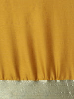 Thumbnail for Saree Mall Mustard Zari Silk Blend Uppada Sarees - Distacart