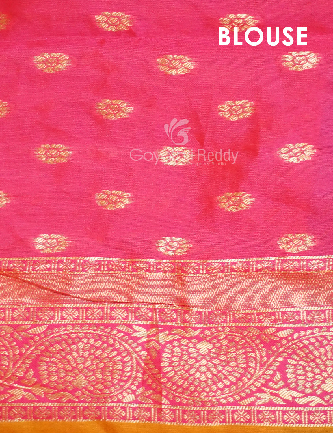 Shades of Yellow Floral Designbanaras Semi Silk Saree By Gayathri Reddy Designer Studio - Distacart