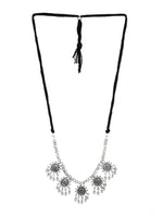 Thumbnail for Cardinal Silver-Toned Oxidised Jewellery Set - Distacart
