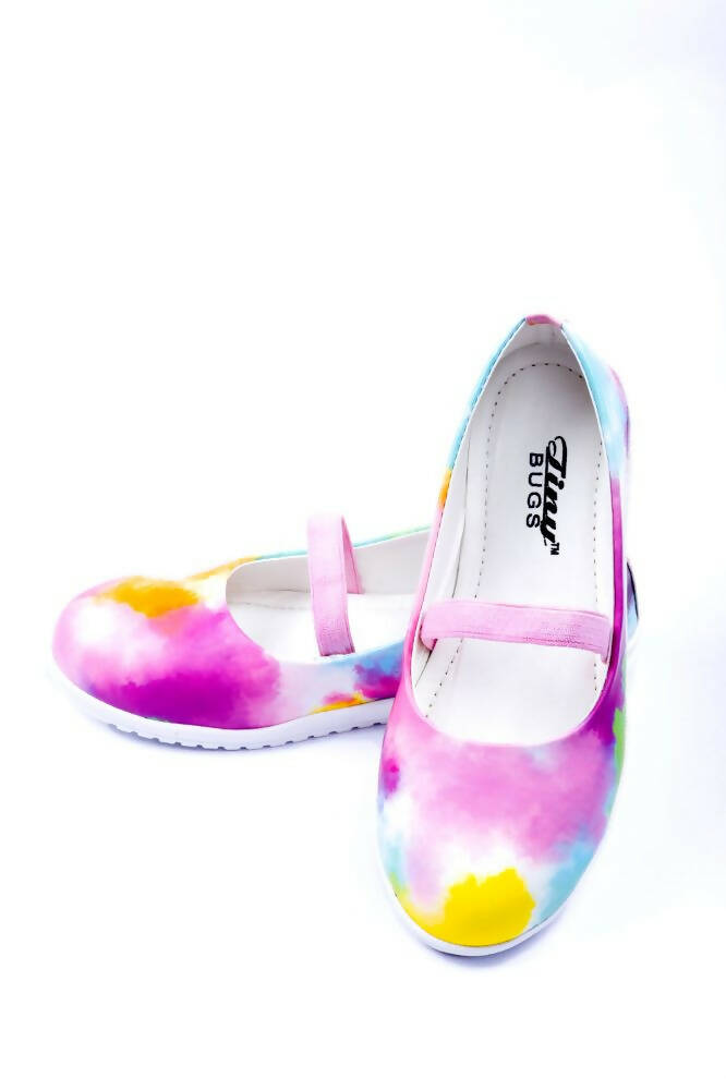 Tiny Bugs Girls Prited Flat Causal Wear Ballerinas - Multi Color - Distacart