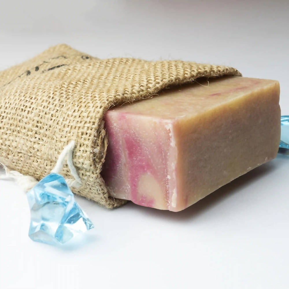 The Wellness Shop Rose And Saffron Facial Soap