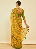 Thumbnail for Soch Striped Saree - Distacart