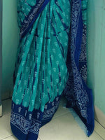 Thumbnail for Kalini Ethnic Motifs Printed Pure Cotton Bagh Saree - Distacart