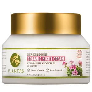 Plantas Deep Nourishment Organic Night Cream - Distacart