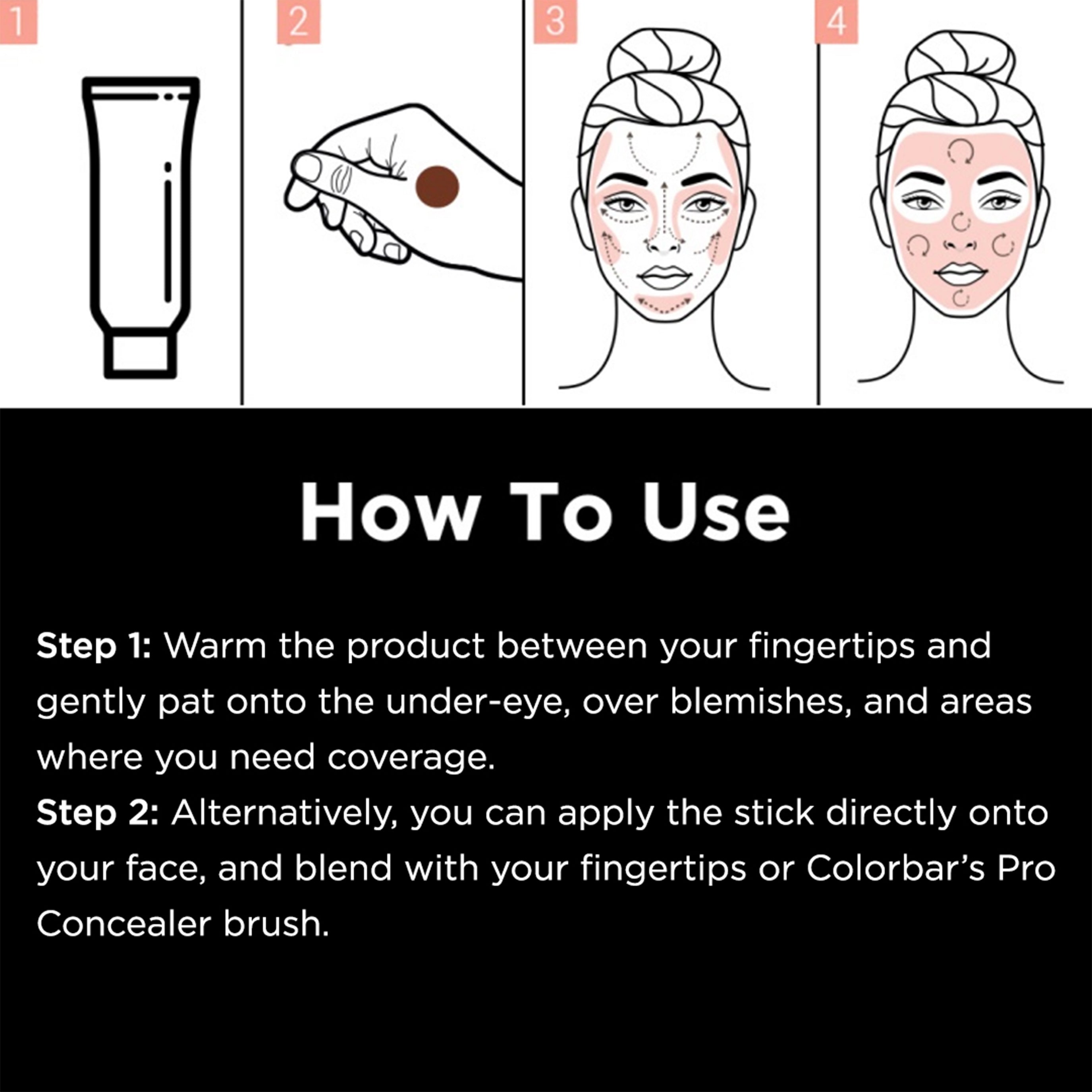 Colorbar Full Cover Makeup Stick Fresh Ivory - Distacart