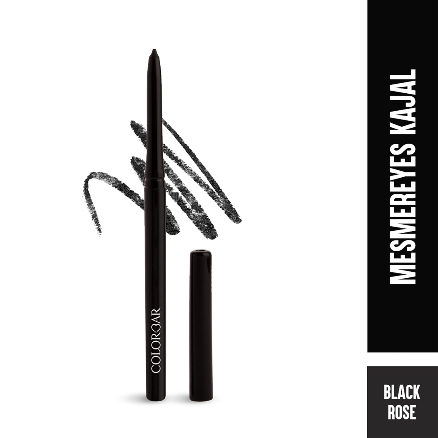 Colorbar Mesmereyes Kajal Black Rose - Distacart