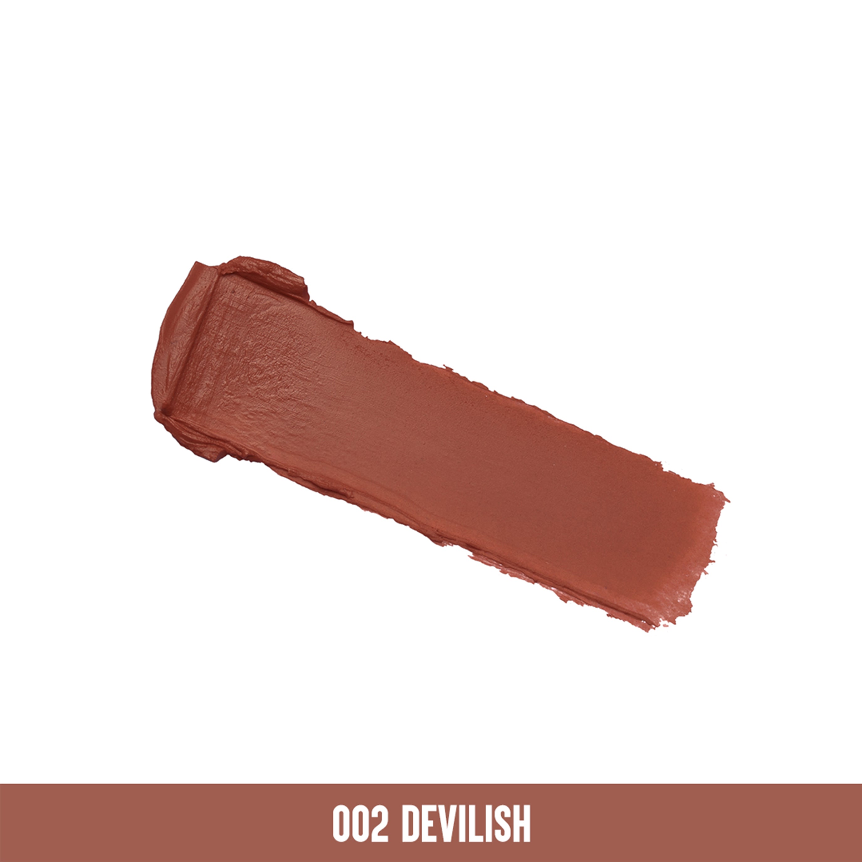 Colorbar Sinful Matte Lipcolor Devilish - 002 Rust - Distacart