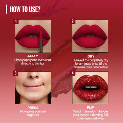 Colorbar Starry Flip Lipcolor Hot As Hell-001 - Distacart