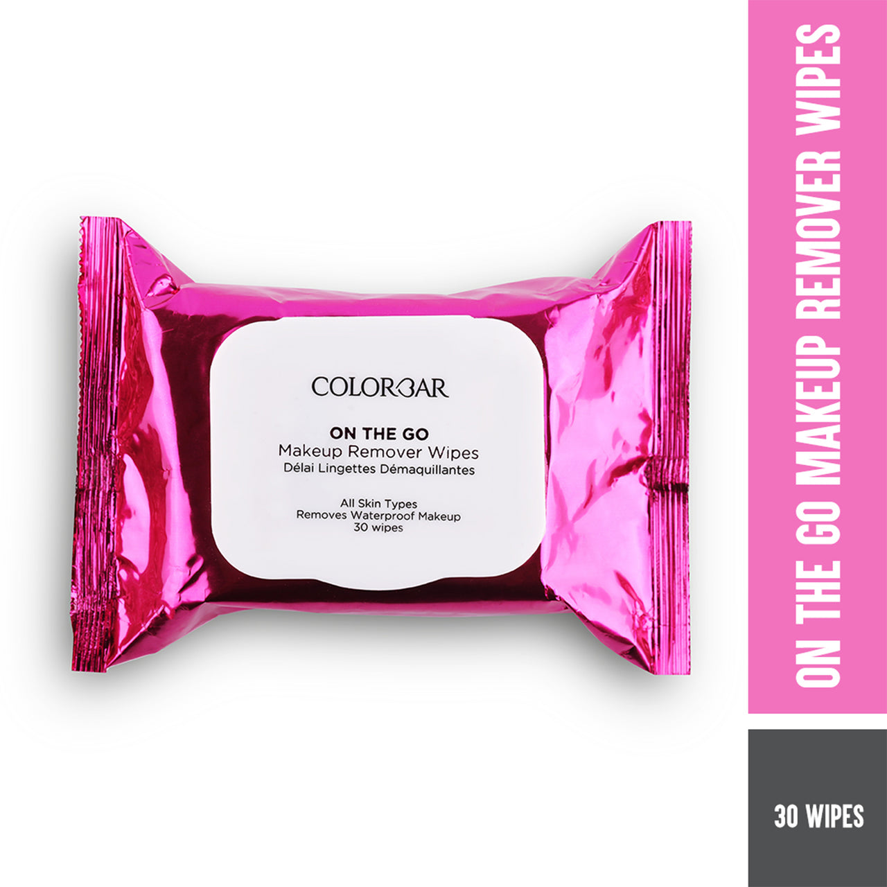 Colorbar Remover Wipes New On The Go Makeup Remover Wipes - Distacart