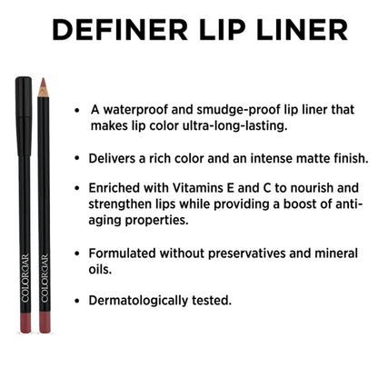 Colorbar Definer Lip Liner New Berry Rose - Distacart