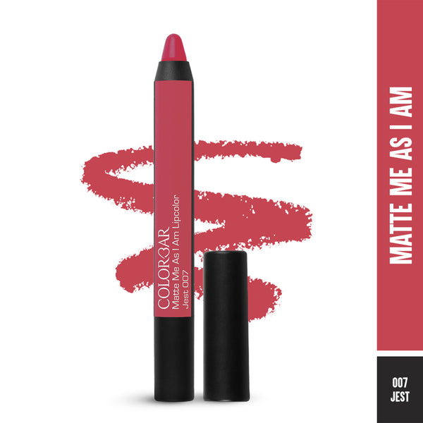 Colorbar Matte Me As I Am Lip Color New Jest-[007] - Distacart