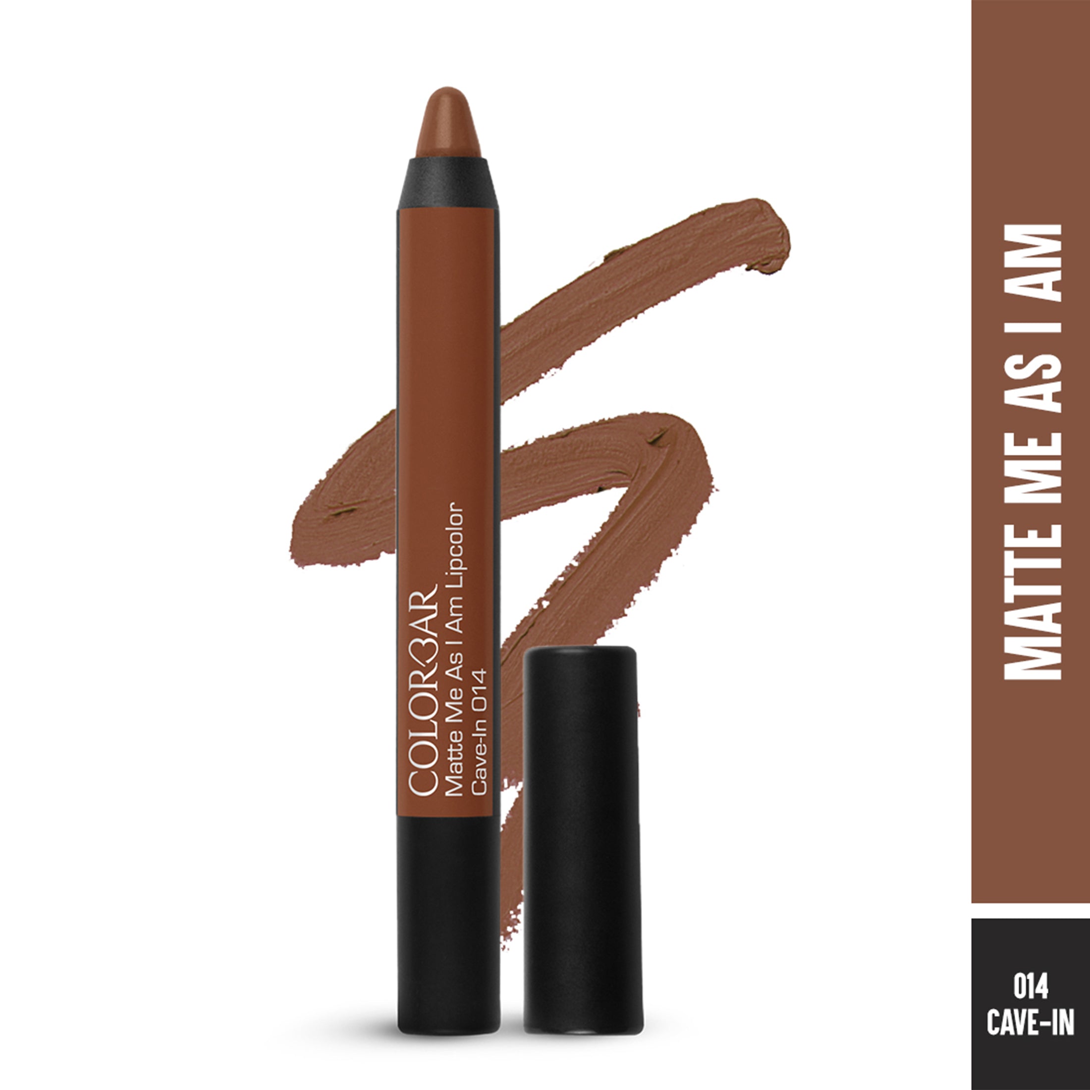 Colorbar Matte Me As I Am Lip Color New Cave-In-[014] - Distacart
