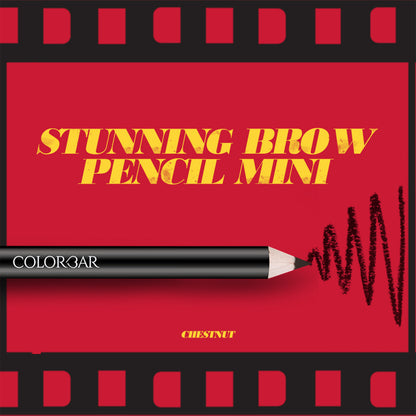 Colorbar Stunning Brow Pencil Mini Chestnut - {001} - Distacart