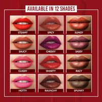 Thumbnail for Colorbar Sexy Kiss Proof Gel Lipcolor Raunchy - [006] - Distacart