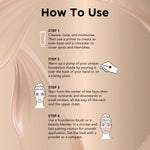 Thumbnail for Colorbar 24Hrs Weightless Liquid Foundation Fc 8.4 - Distacart