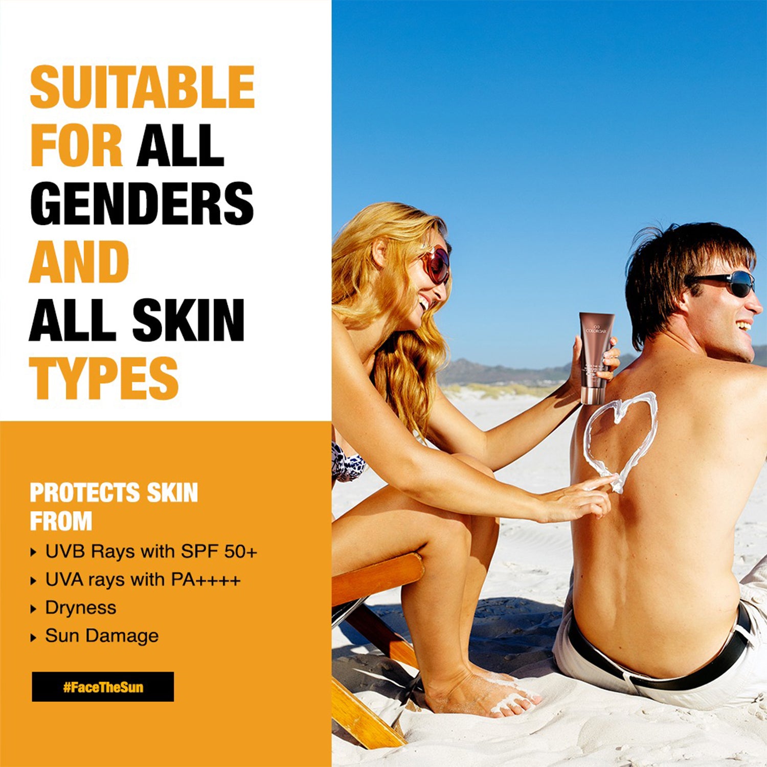 Colorbar Sunscreen Face The Sun Broad Spectrum Daily Face Protector - Distacart