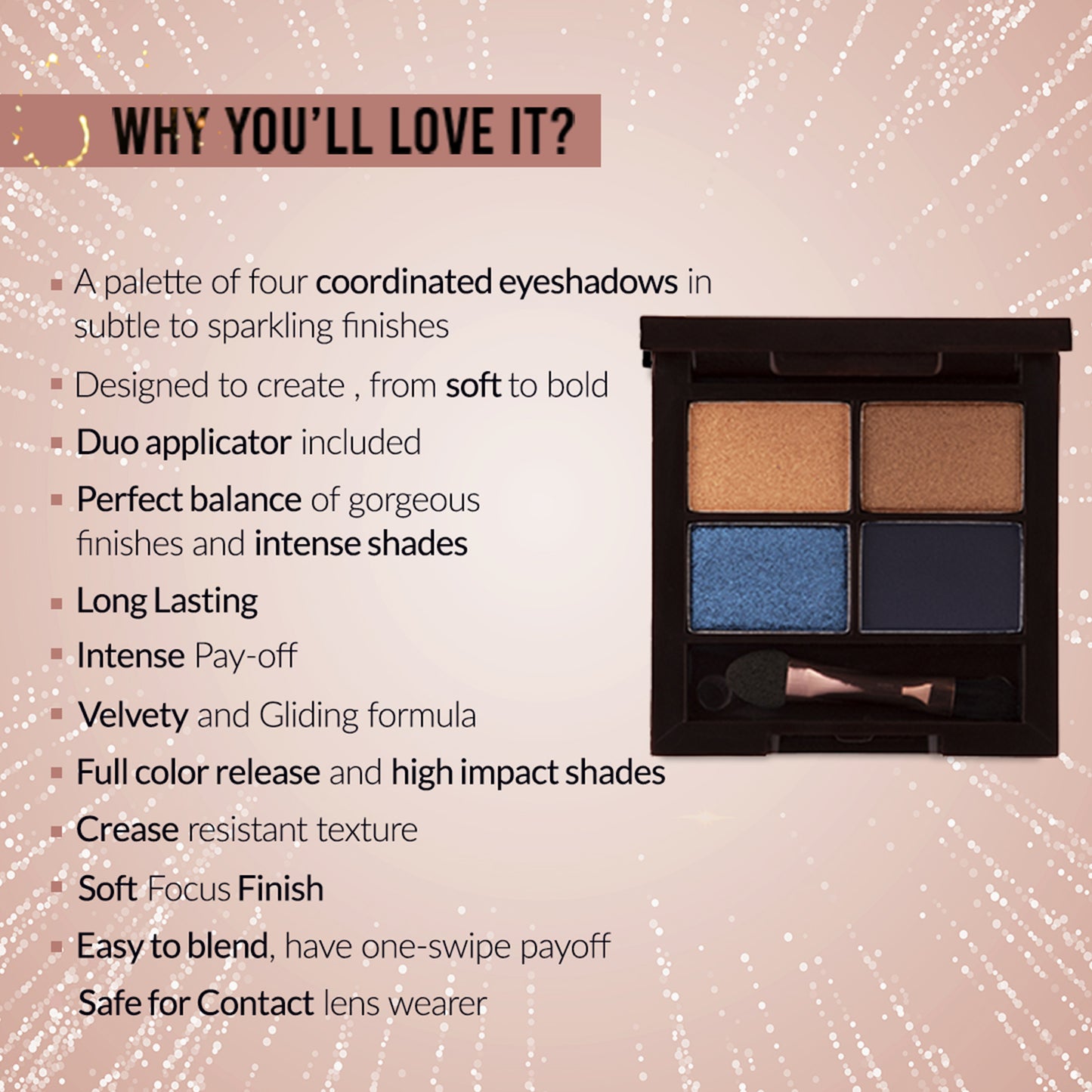 Colorbar Bewitching Eyeshadow Palette Midsummer Breeze - Distacart