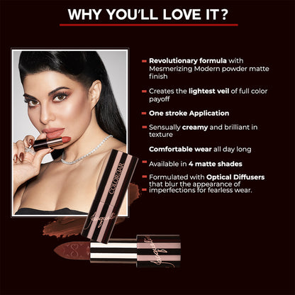 Colorbar Sinful Matte Lipcolor Dirty Date- 027 - Distacart