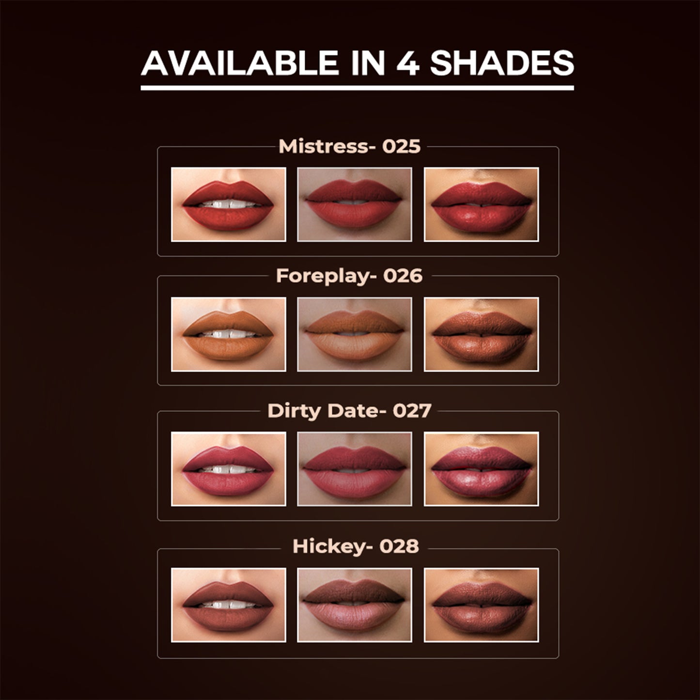 Colorbar Sinful Matte Lipcolor Dirty Date- 027 - Distacart