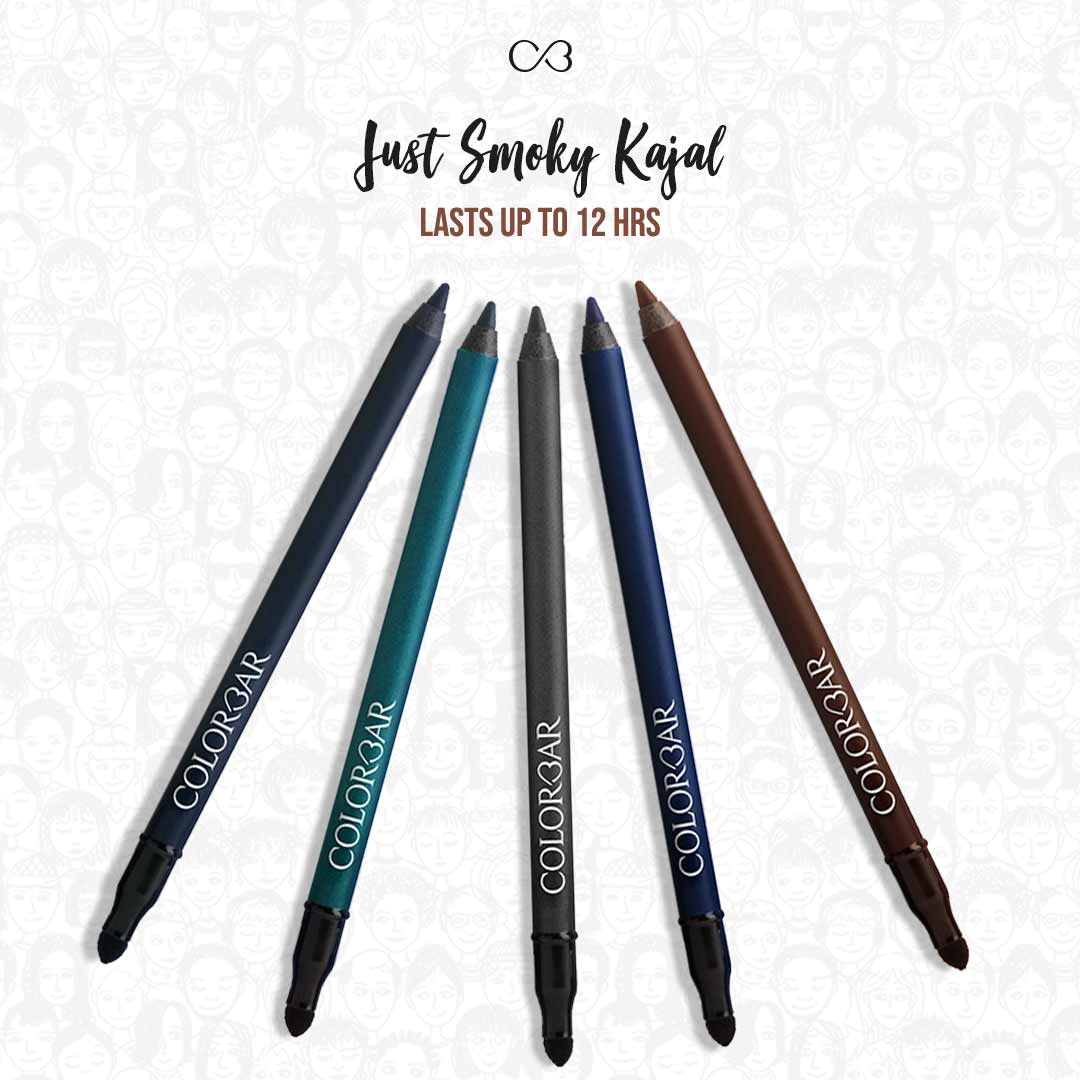 Colorbar Just Smoky Kajal Just Teal - Distacart