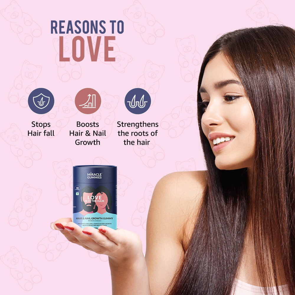 Colorbar Beauty Miracle Gummies - Love Is In The Hair - Distacart