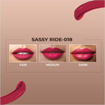 Thumbnail for Colorbar Powerkiss Vegan Matte Lipcolor- Bitch Kiss - Distacart