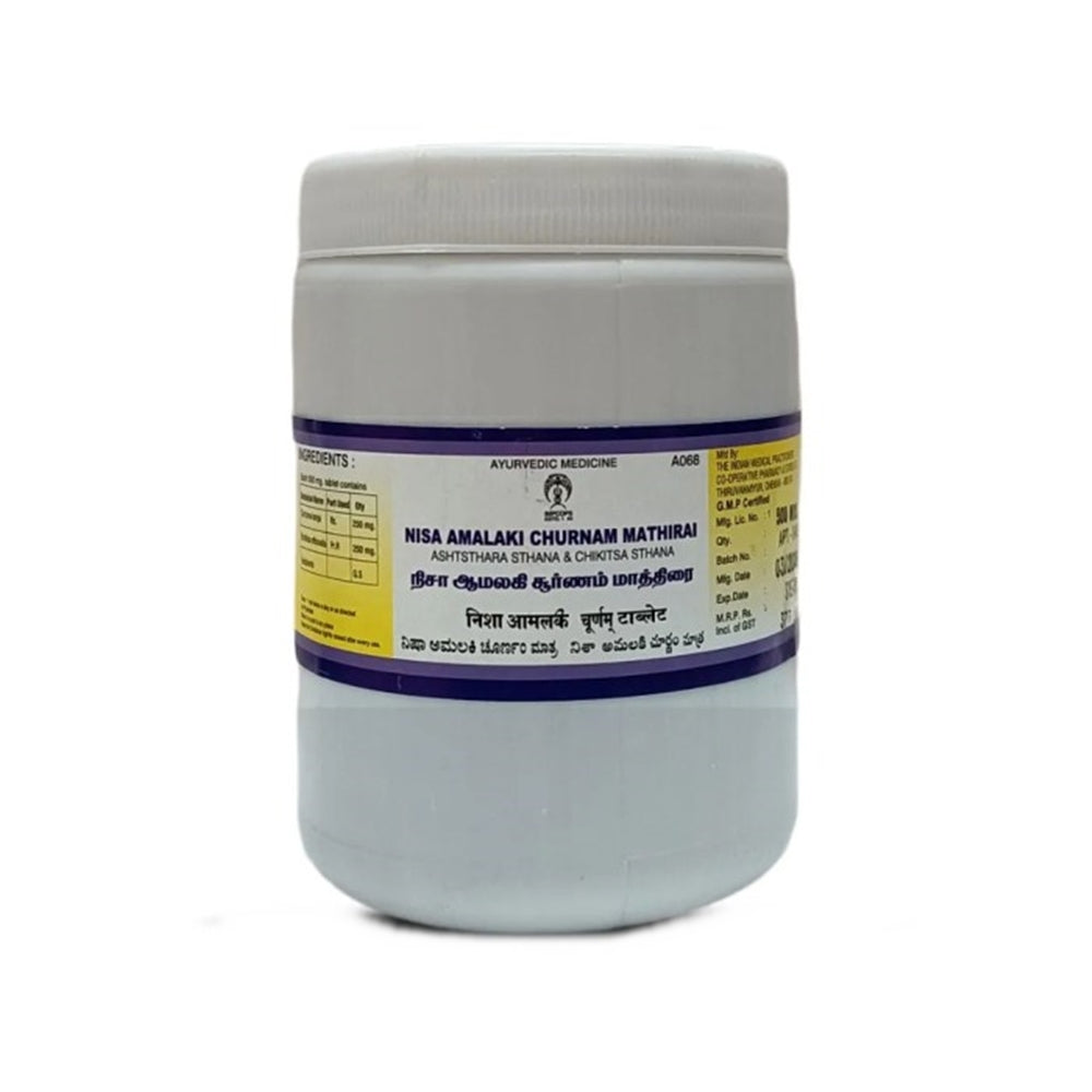 Impcops Ayurveda Nisa Amalaki Churnam Mathirai Tablets - Distacart