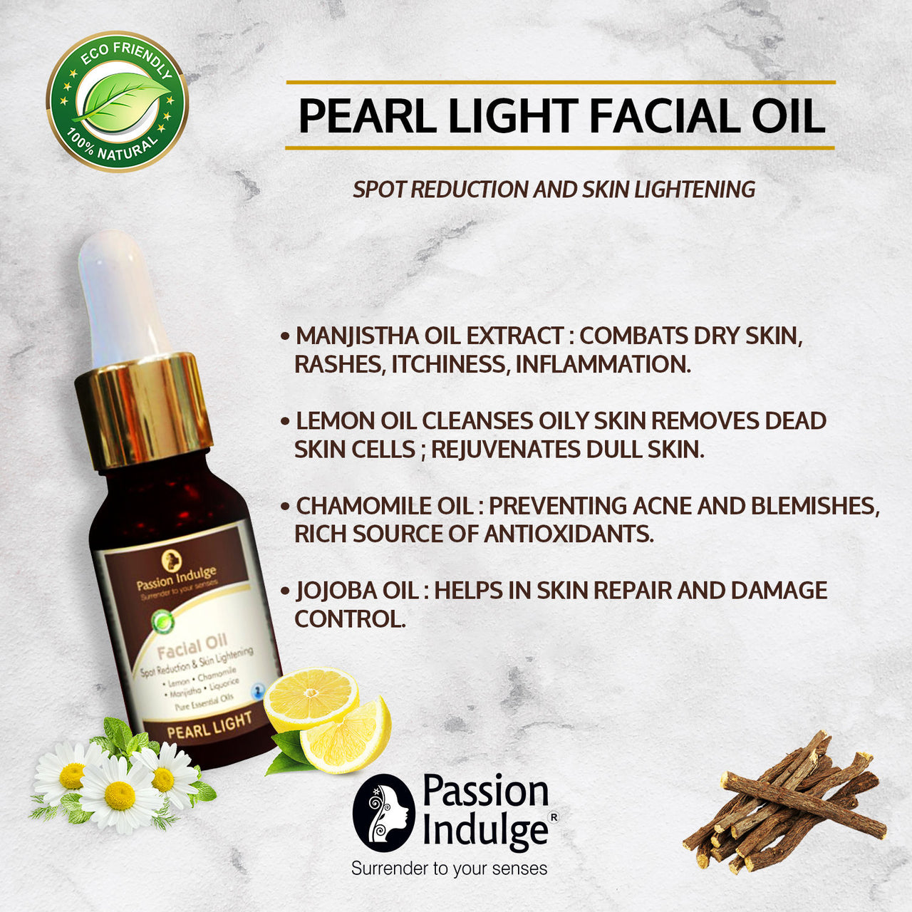 Passion Indulge Pearl Light Facial Oil - Distacart