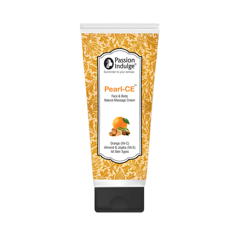 Passion Indulge Pearl-CE Face And Body Natural Massage Cream - Distacart