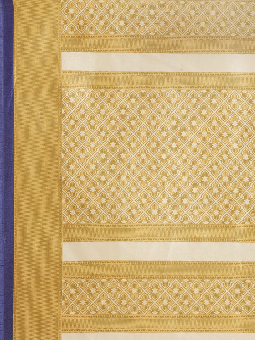 Saree Mall Off-White & Beige Printed Saree - Distacart
