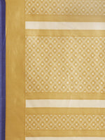 Thumbnail for Saree Mall Off-White & Beige Printed Saree - Distacart