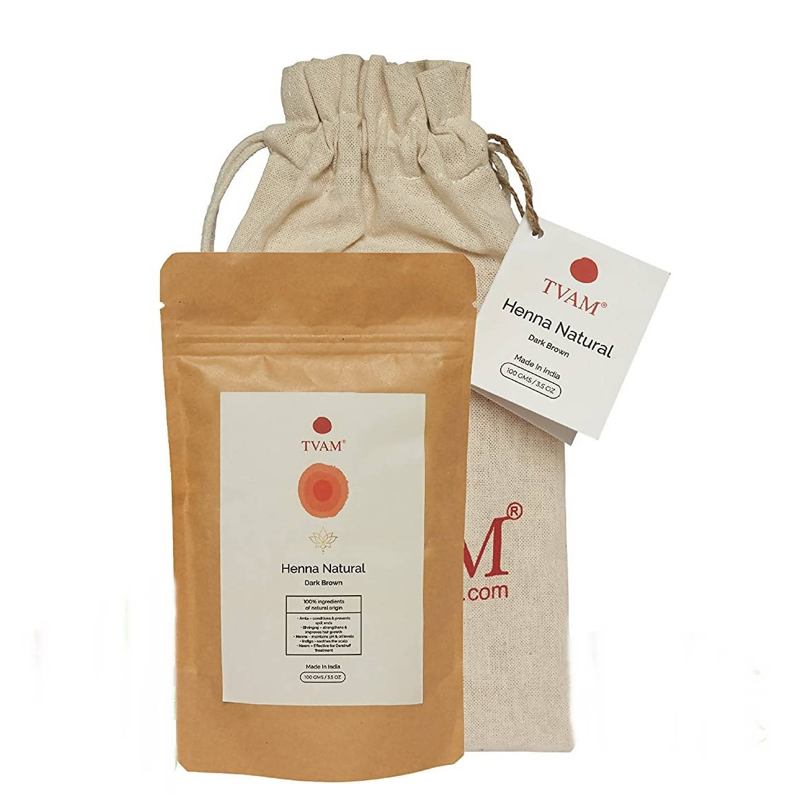 Tvam Henna Natural Hair Colour - Distacart