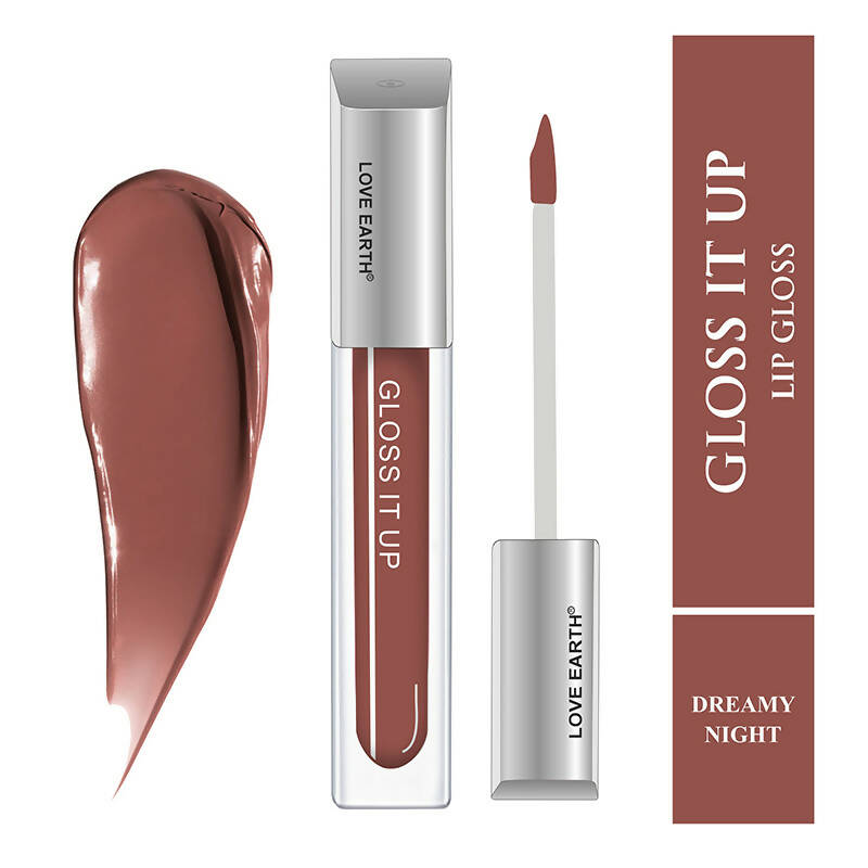 Love Earth Lip Gloss - Dreamy Night (Brown) - Distacart
