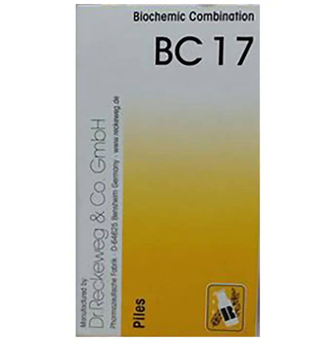 Dr. Reckeweg Bio Combination 17 (BC 17) Tablets - Distacart