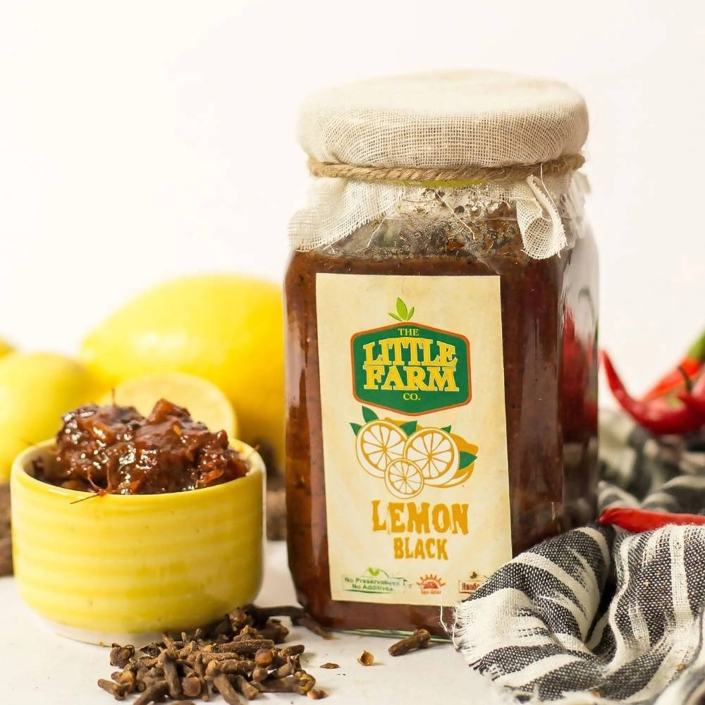 The Little Farm Co Lemon Black Pickle